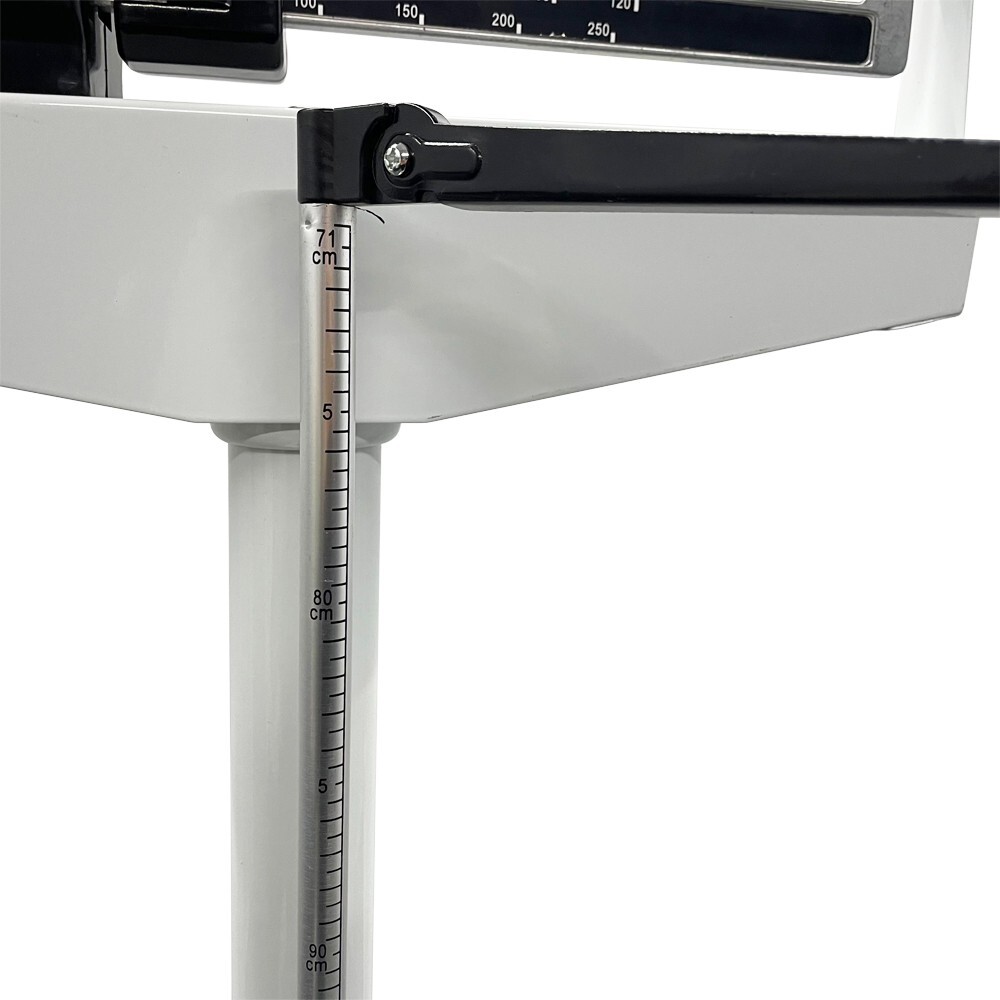 308 lb Height Weight Scale Physician Mechanical Scale Double Ruler