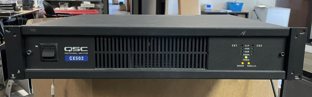 QSC CX502 2-Channel Power Amplifier