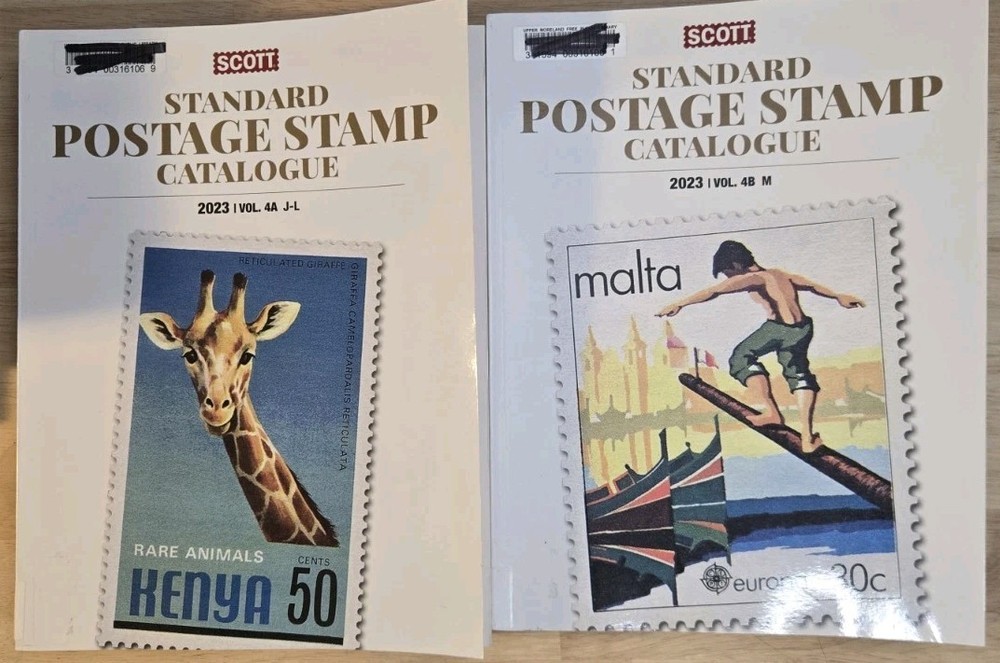 2023 Scott Standard Postage Stamp Catalogue Vol 4A & 4B | J-M Countries | NM...