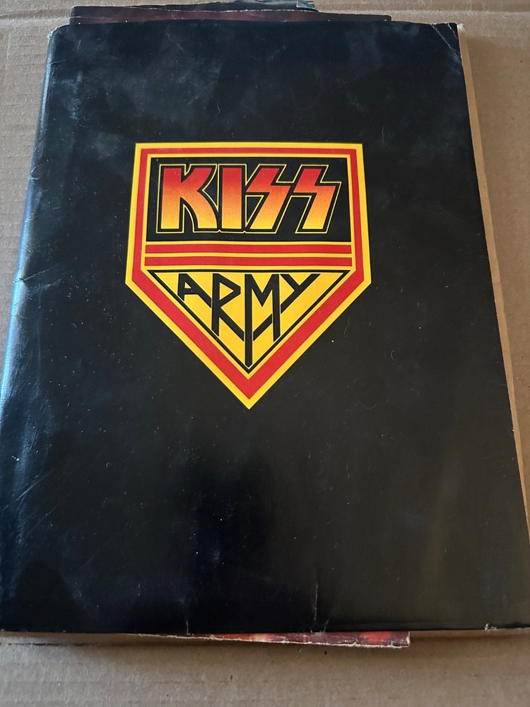KISS ARMY KIT - official 1978, 1976 Aucoin - solo albums era fan club Incomplete