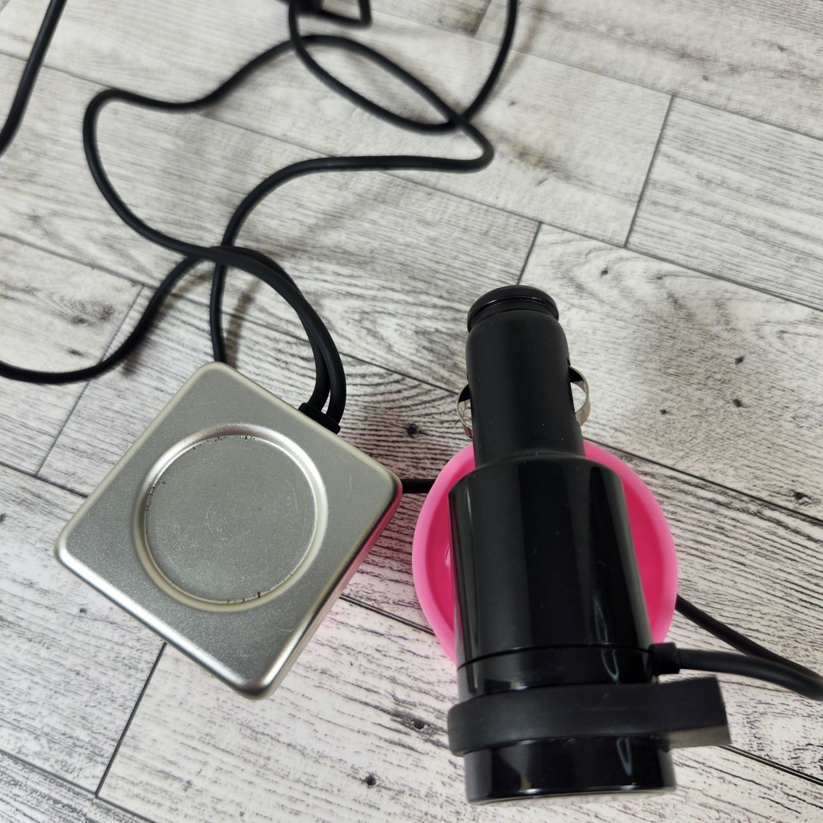 Microsoft Zune Car Pack FM Transmitter Charger Dock Black 30-Pin AUX Adapter