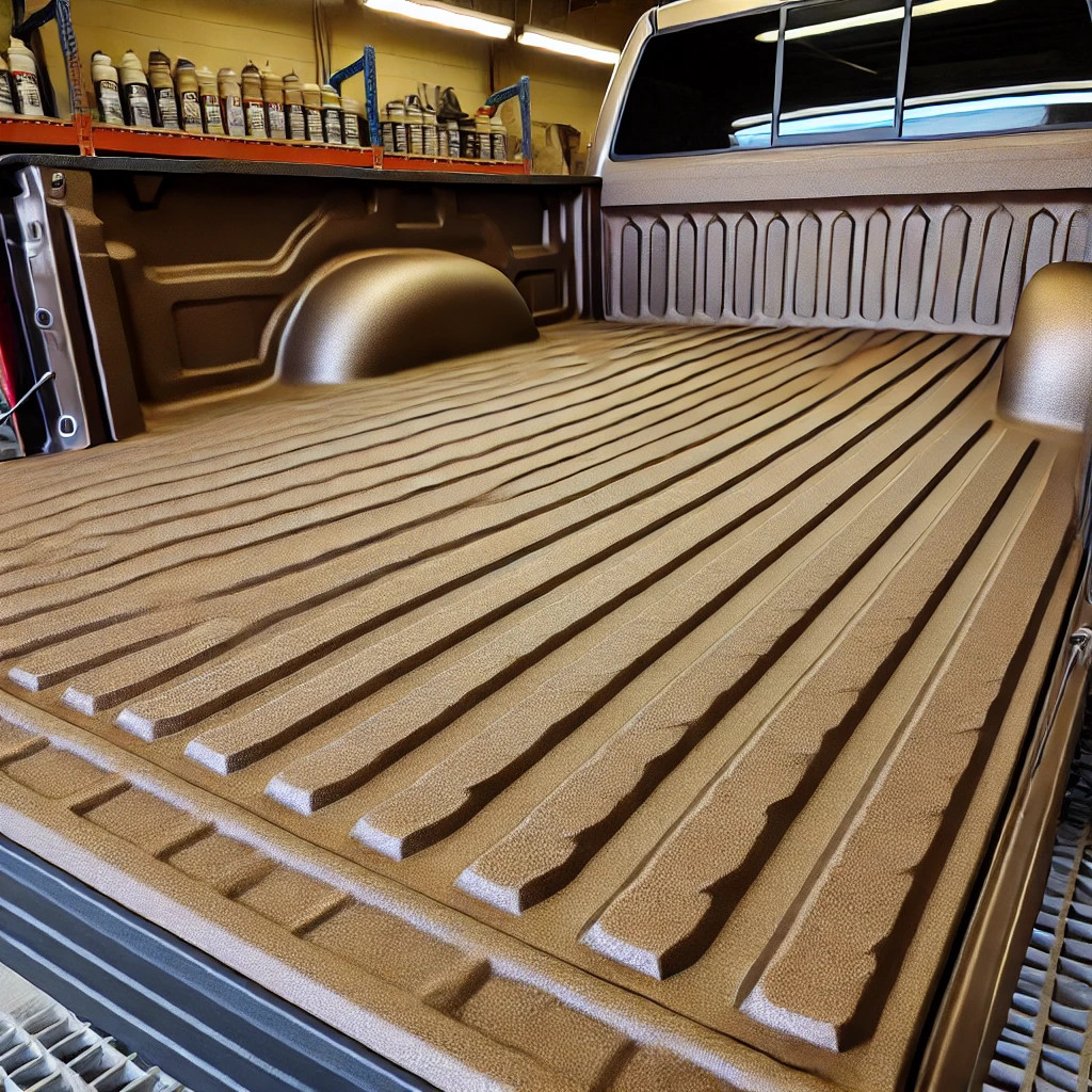 UPOL Raptor Coyote Brown Urethane Spray-On Truck Bed Liner W/Free Spray Gun 8L
