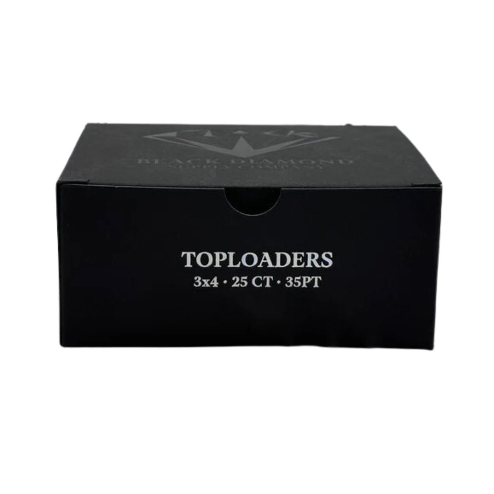 Black Diamond 3X4 Premium Standard Toploader (25 count)