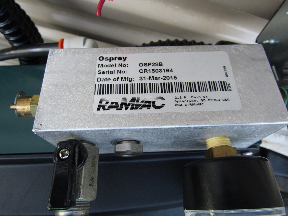 Ramvac Osprey Dental Compressor Control Panel Gauge Wire Harness Assembly OSP28B