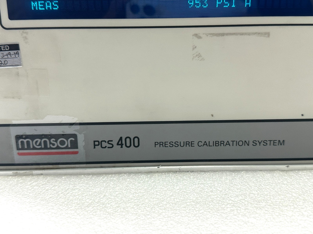 MENSOR PCS 400 PRESSURE BALIBRATION SYSTEM HIGH ACCURACY SYSTEM FREE SHIPPING 🚚