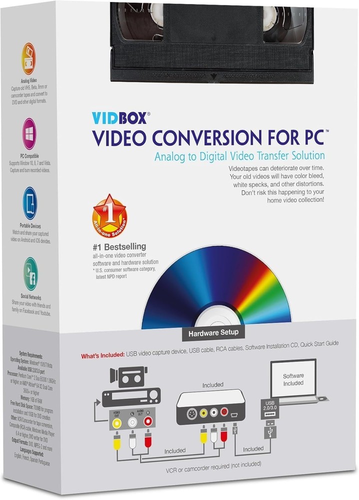 USB 2.0 Video VideoConversion PC Windows