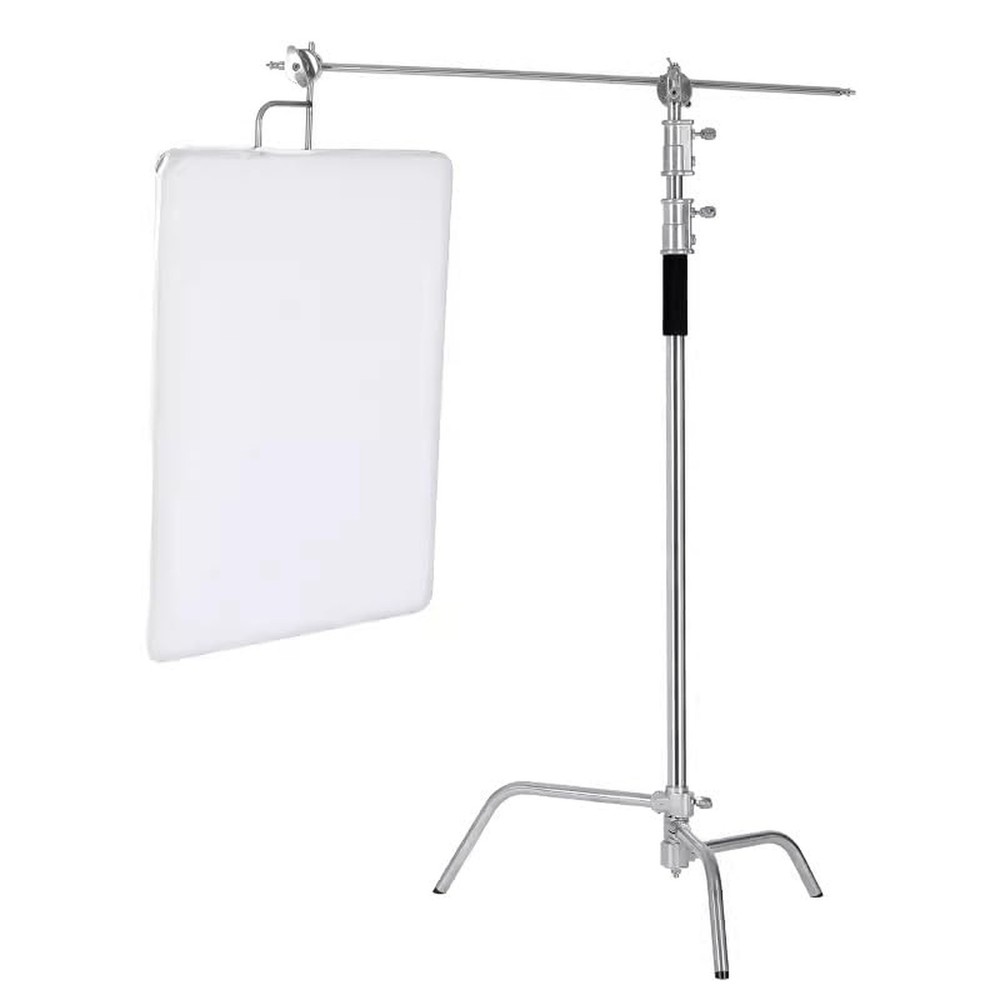 35"x47"/90x120cm Light Reflector Flag Panel Kit, 5-in-1 Diffusion Scrim Trans...