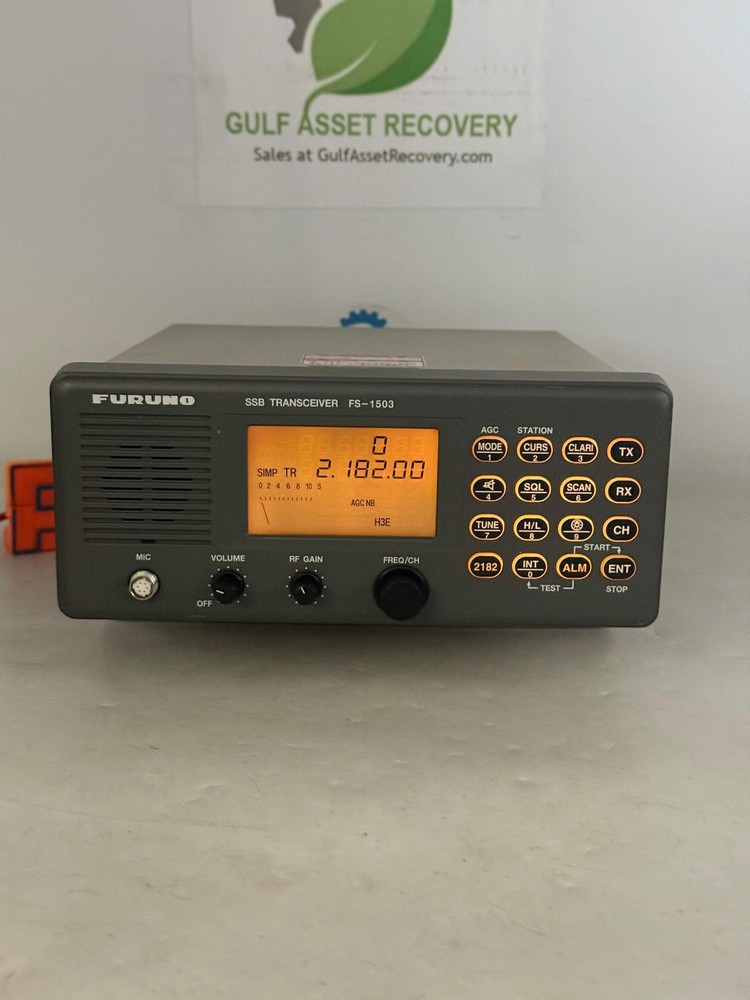 Furuno FS-1503 SSB Transceiver Unit w/ Mounting Bracket (Used)