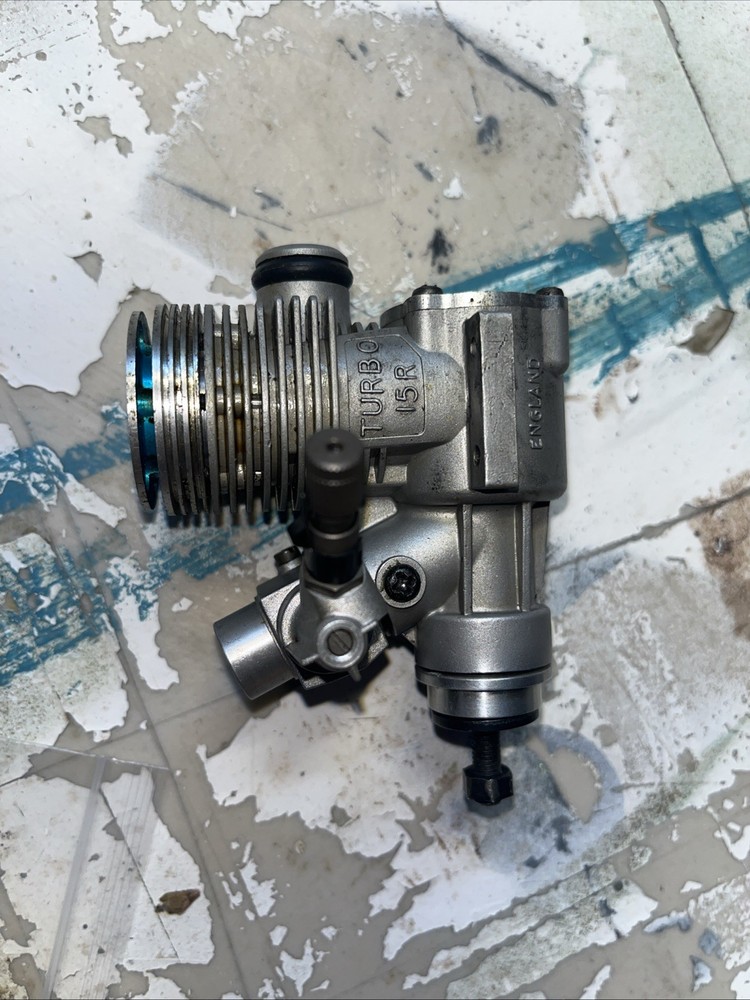 Irvine turbo size 15 RC Engine with no muffler