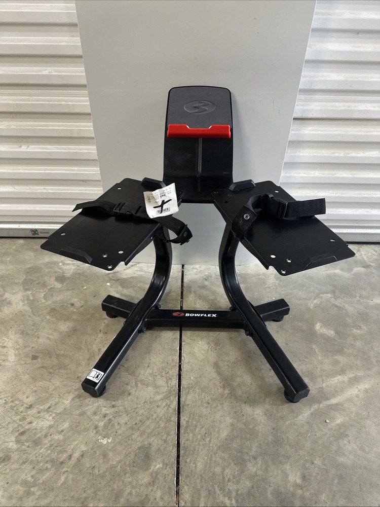 Genuine Bowflex SelectTech 552 Dumbbell Stand w Media Rack Easy Assembly