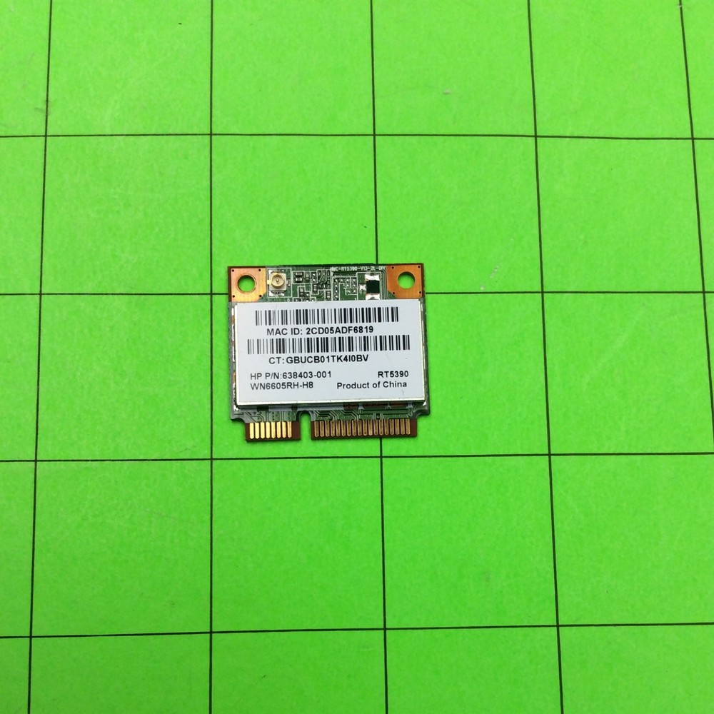 Desktop Computer WN6605RH RAK-RT5390 Network Card