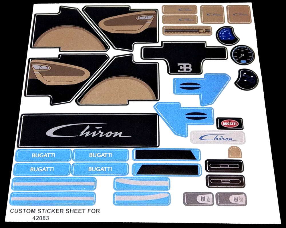 Custom Decal for 42083 Replacement Sticker for 42083