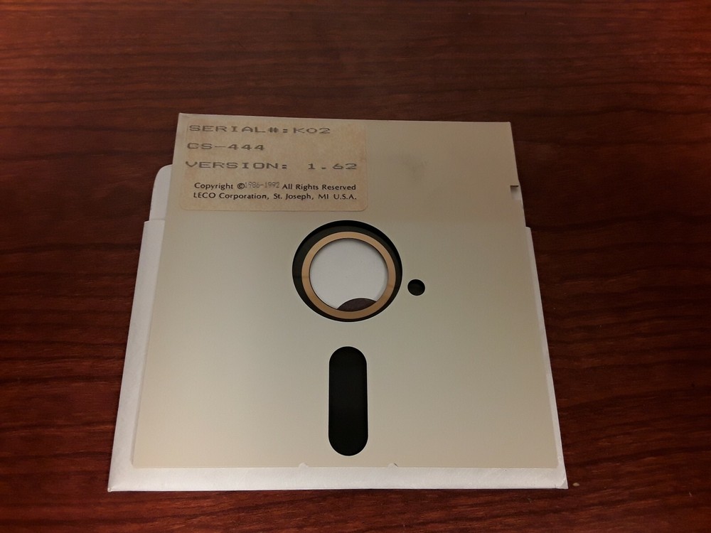 LECO CS-444 Version 1.62, 159-005-K02 SN: K02