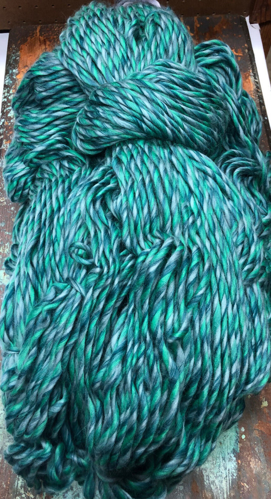 Green Blend Yarn Wool  2 lb Bag