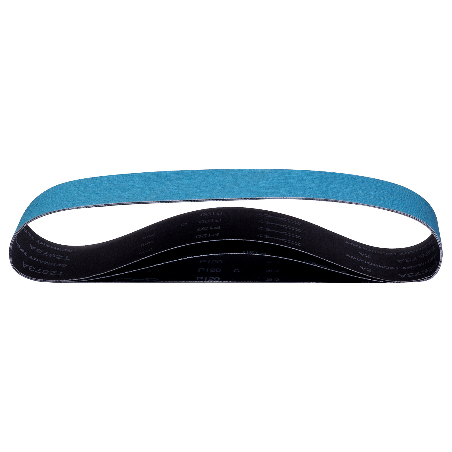 3-Pack 4" x 36" Zirconia Coated Sanding Belts 120 Grit for Polishing Metal/Wood