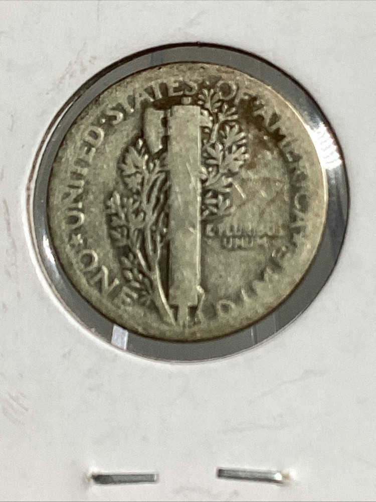 1921 Mercury Dime Good
