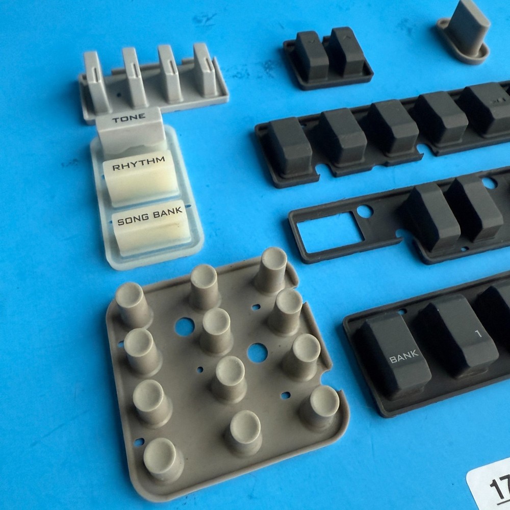 CASIO WK-200 Keyboard Replacement Part: Push Button Conductive Contact Pad Set