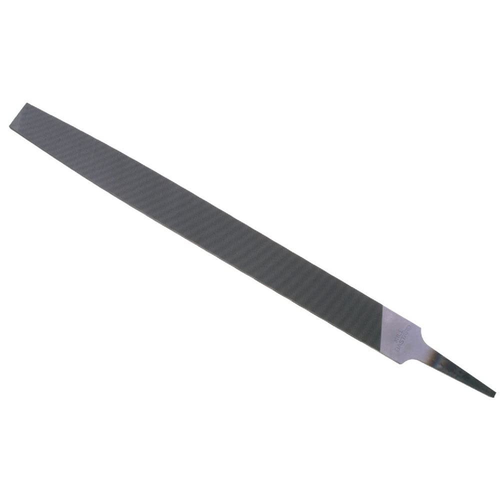 10" Mill Single Cut Bastard File - 08642NN", multi, one size