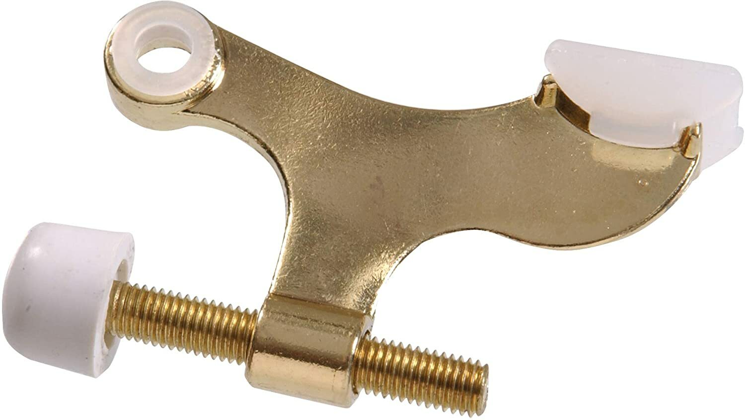 852357 Hinge Pin Door Stops Solid and Hollow Doors BRASS FINISH