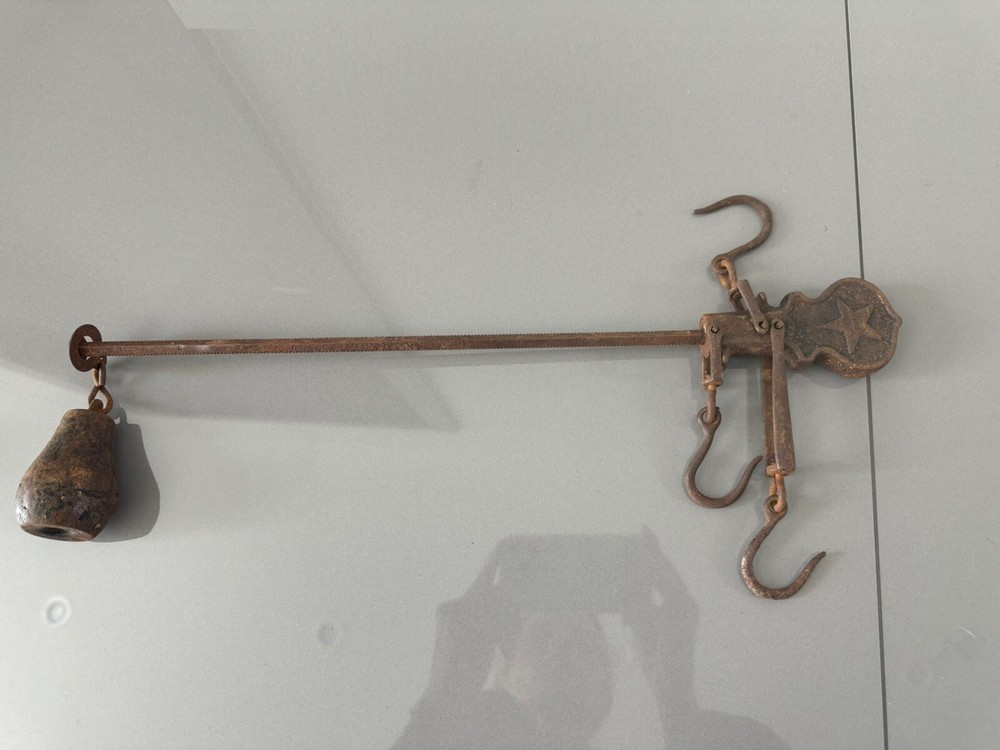 Antique Cast Iron Farm Scale