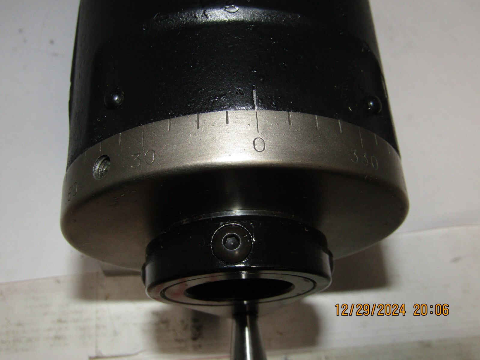 SIMCO Micro-Grind 5C Collet Index Fixture For Grinding, Wooden Box, Toolmaker