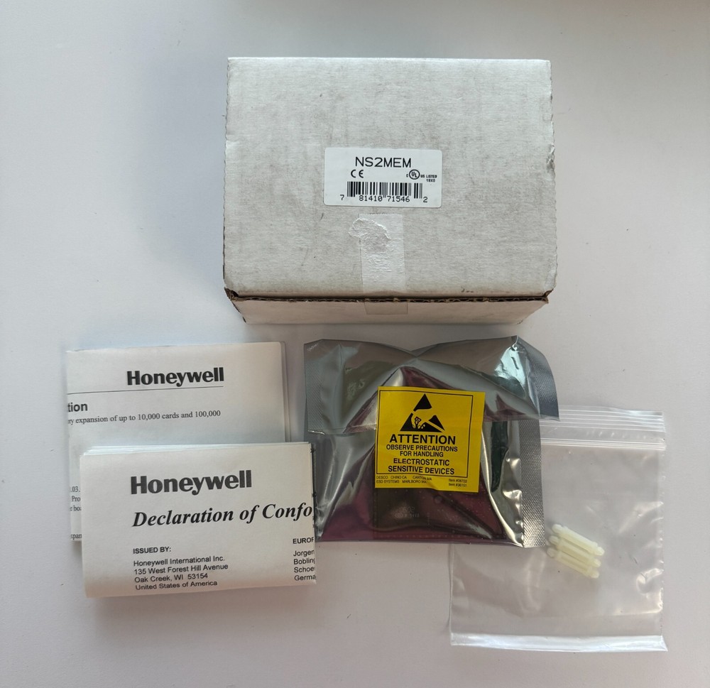 Honeywell NS2MEM Ns2 Memory Expansion Module NEW