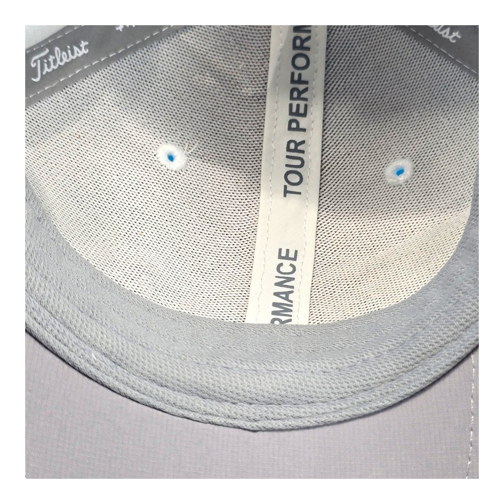 Titleist Golf Hat Cap White Strapback Adjustable Grant Thorton Pro V1