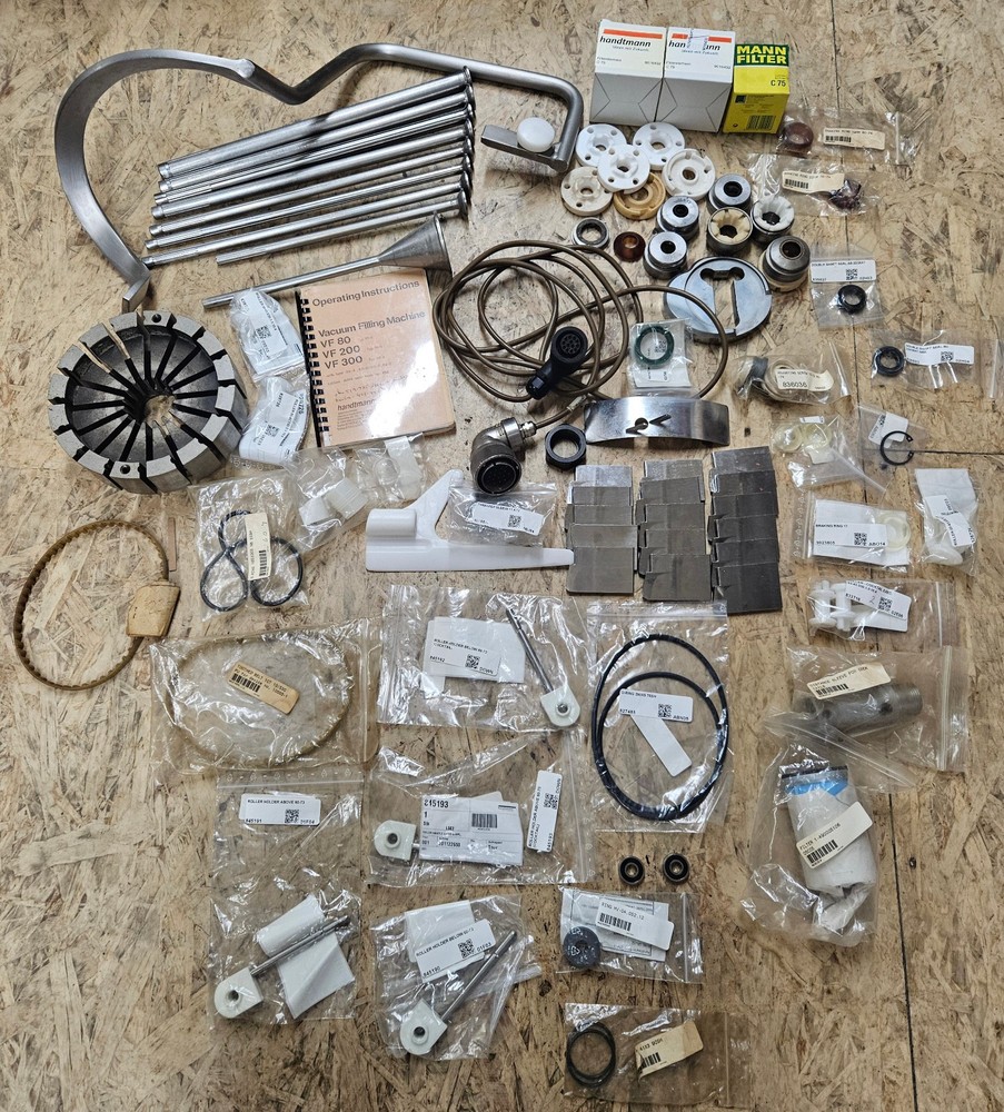 Handtmann VF80 Vacuum Stuffer  Assorted Parts