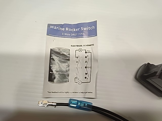 Switch, Winch In/Out - ---- AMAZON NOS