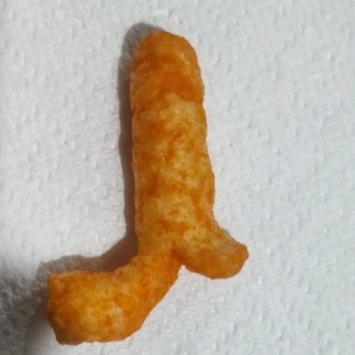 Cheeto Shaped Like 45 Colt