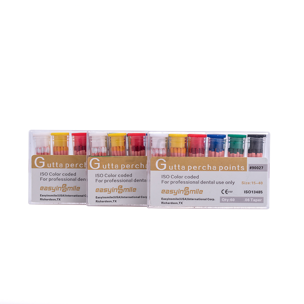 Dental Endodontic Absorbent Paper Points Assorted Color Coded .02/.04/.06 Taper