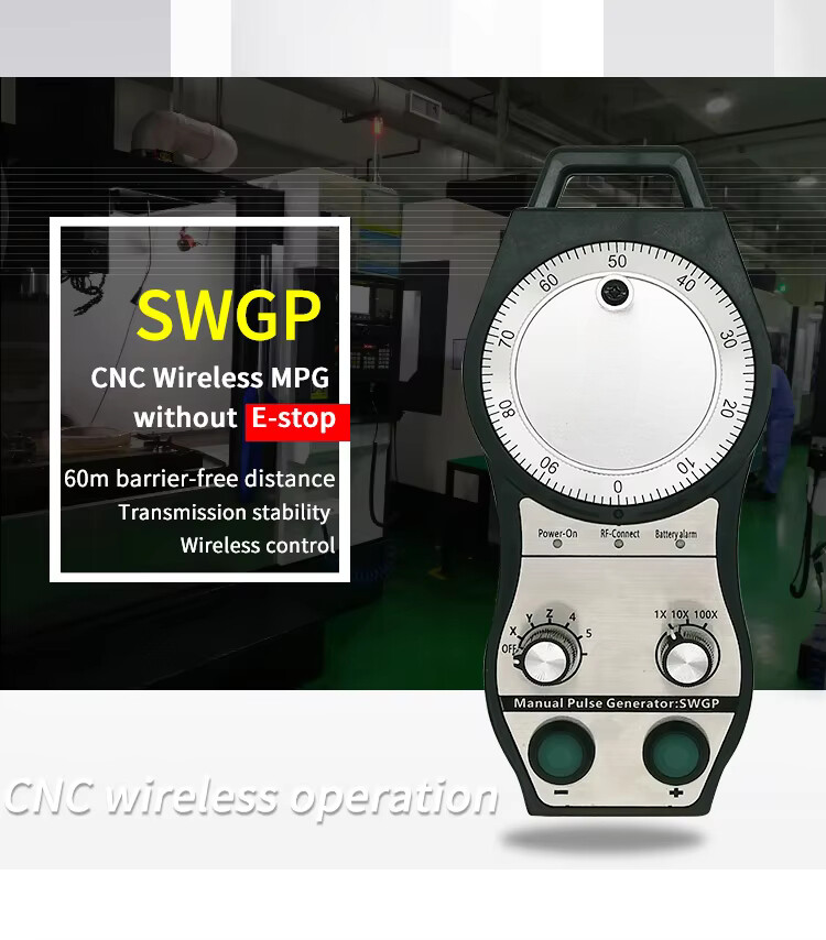 Electronic Handwheel 5 Axis Control Wireless MPG CNC Manual Pulse Generators