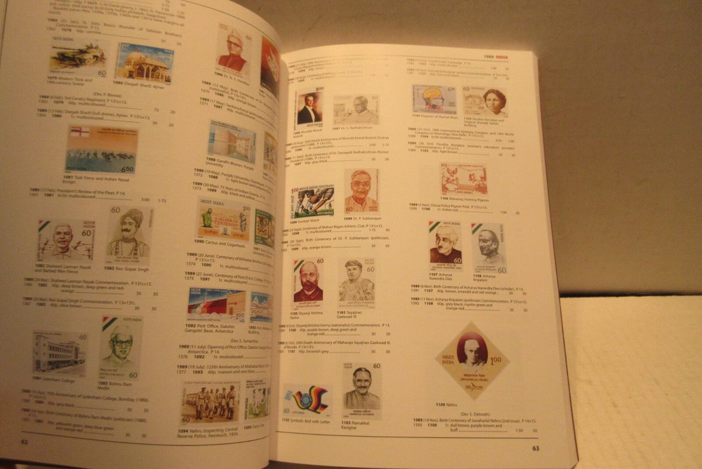 Stanley Gibbons Commonwealth Stamp Catalog India 5th Edition 2018 Book