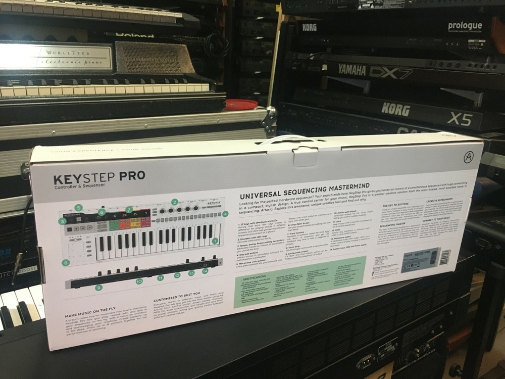 Arturia KeyStep Pro Keyboard Controller Sequencer 37 key //ARMENS//