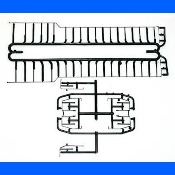 U30C PHASE 2 HANDRAIL SET GRAY Atlas 730408 HO Scale