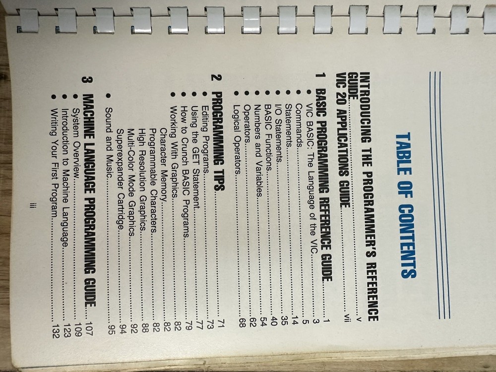 Commodore Vic 20 And Vic 2 Programmer’s Reference Guide