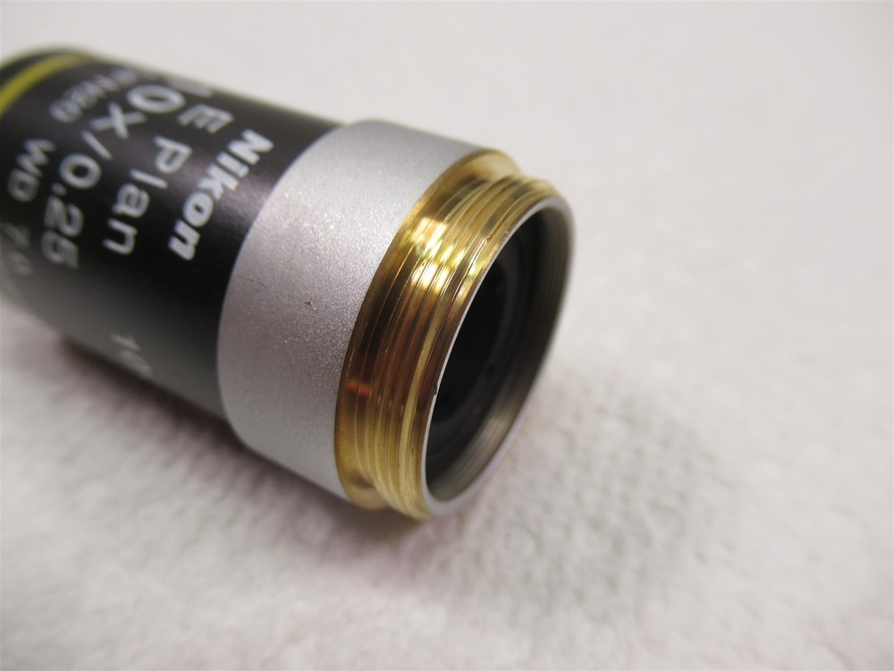 Nikon Eclipse E Plan 10x Microscope Objective Lens WD 7.0 Excellent Condition