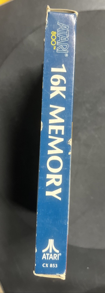 ATARI 16K MEMORY MODULE for ATARI 800 Complete in Box CX 853