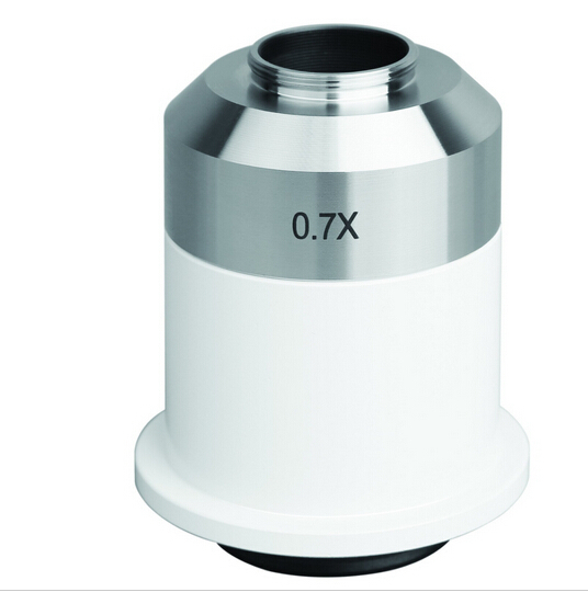 0.7x adjustable C-mount Camera Adapters Relay Lens for Nikon microscope