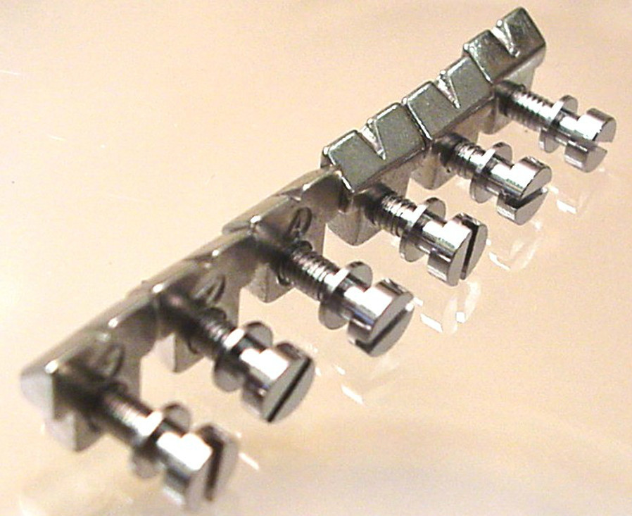 6 REPLACEMENT ELEMENTS TO REPAIR LES PAUL GUITAR BRIDGE