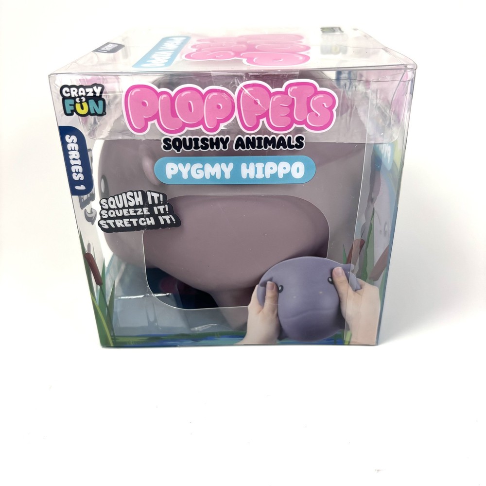 Crazy Fun - Plop Pets Squishy Hippo