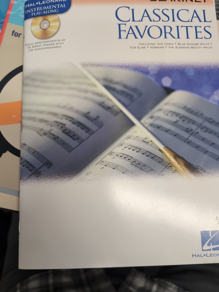 Classical Favorites - Clarinet With CD Accompaniment