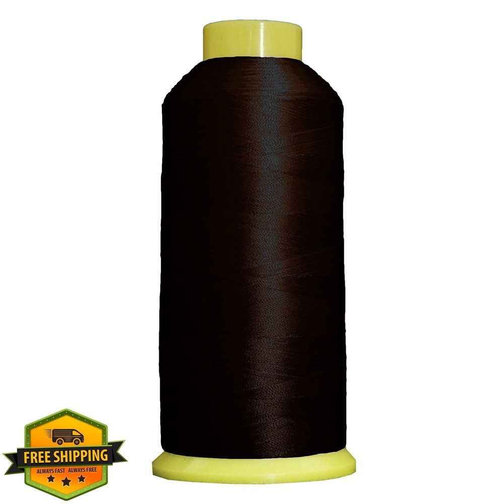 Threadart 5000M Polyester Embroidery Thread Mahogany #300 High Speed