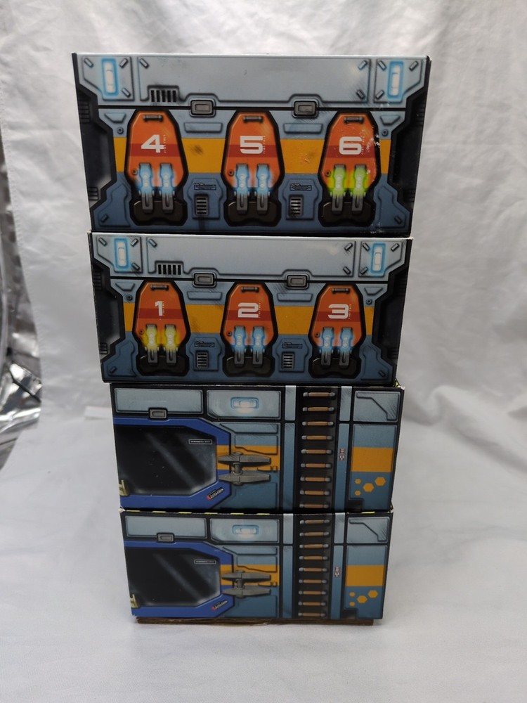 (4) Infinity Icestorm 28MM Terrain Buildings