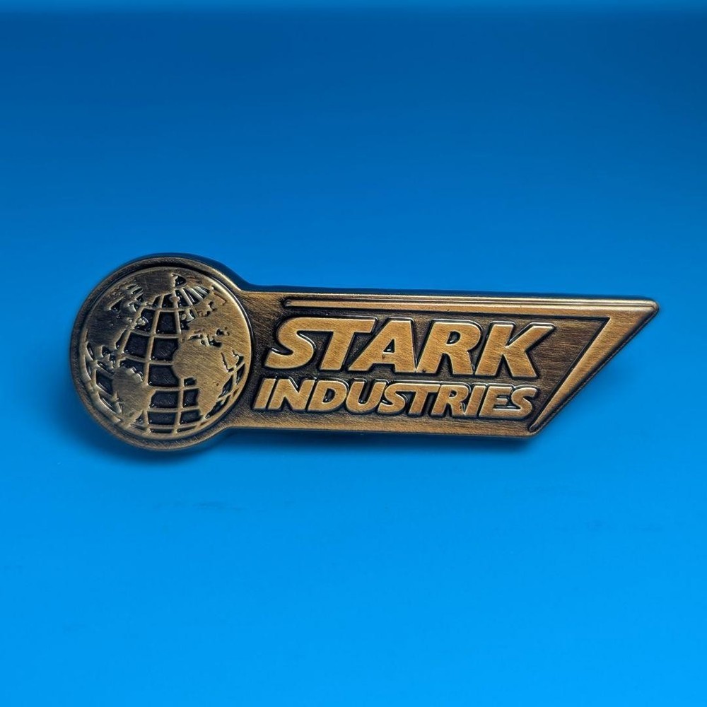Stark Industries Emblem Gold Pins MARVEL
