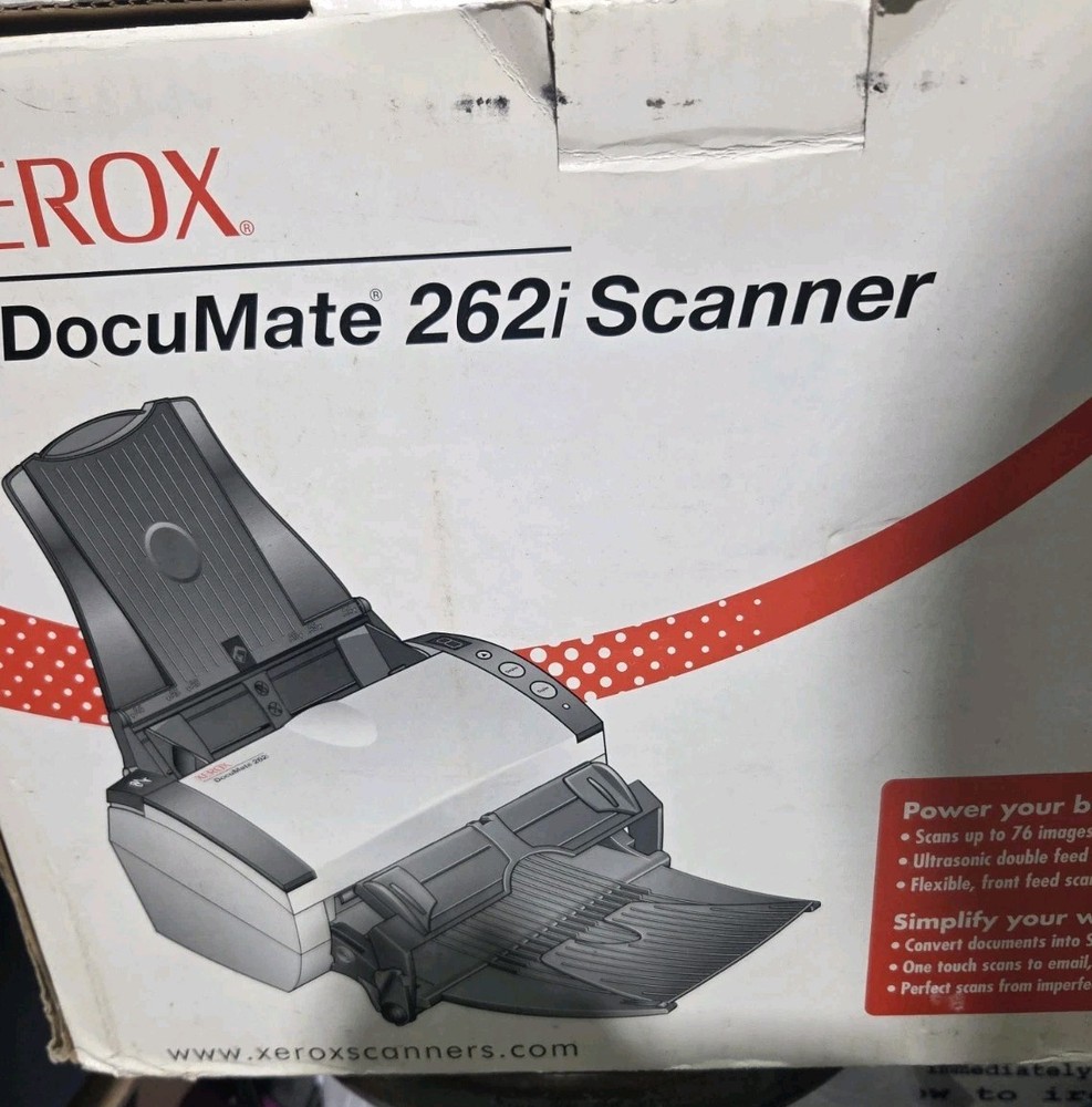 Xerox DocuMate 262i Color Duplex Document Scanner