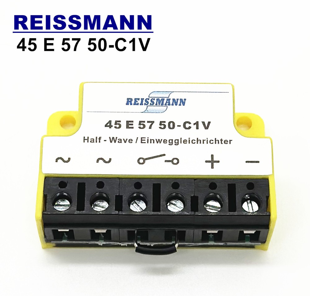 REISSMANN 45 E 57 50-C1V half-wave brake Rectifier Module