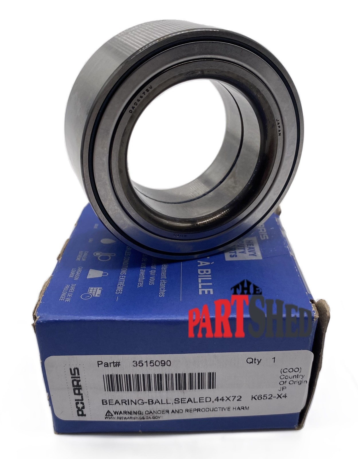 OEM Polaris Wheel Ball Bearing 3515090 44x72x33.1 General Ranger 1000 RZR 900