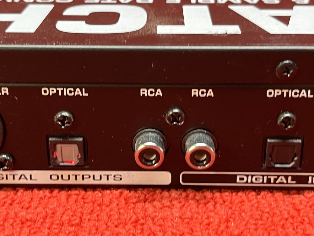 Used Behringer Ultramatch Pro SRC2496 AD/DA Sample Rate Converter Good Condition