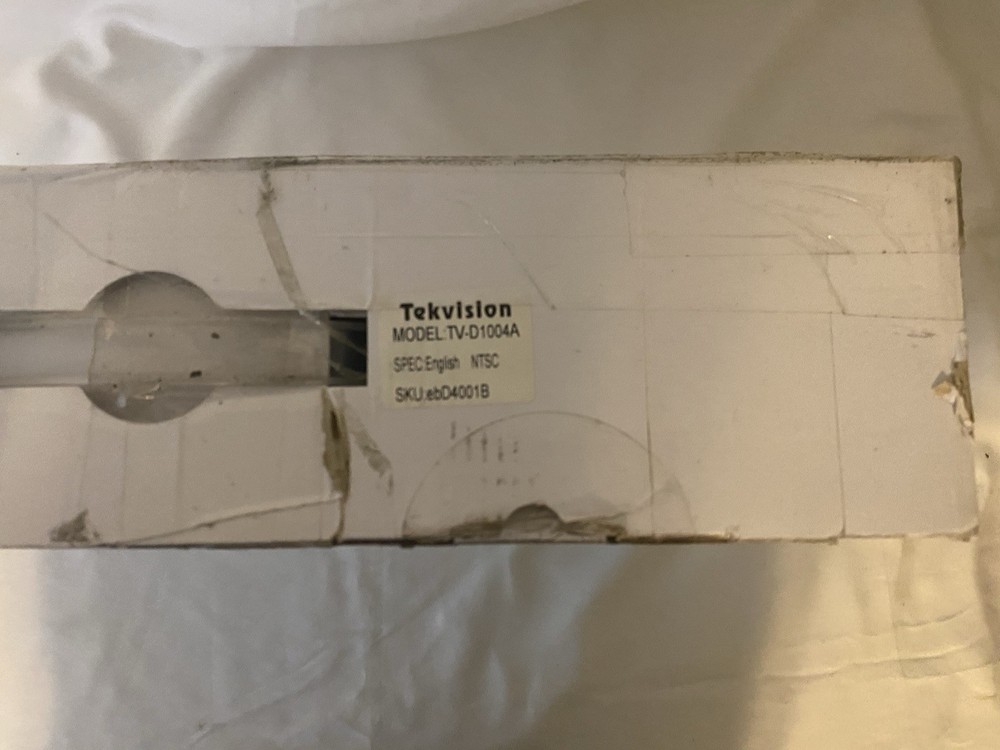 Tekvision Model TV-D1004A Security DVR w Mouse